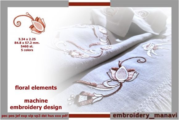 Floral Elements Embroidery Review for Seasonal Use