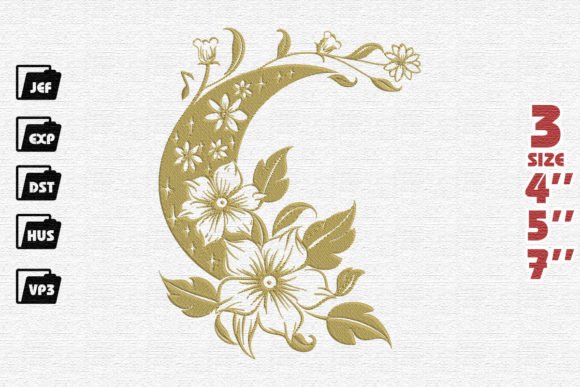 Flower Moon Embroidery Review for Boutique Apparel