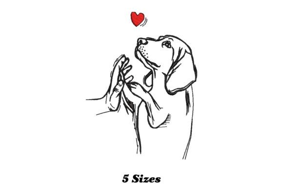 Human Hand and Dog Paw Embroidery Design Review