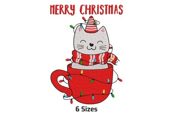 Merry Catmas Embroidery Design Review