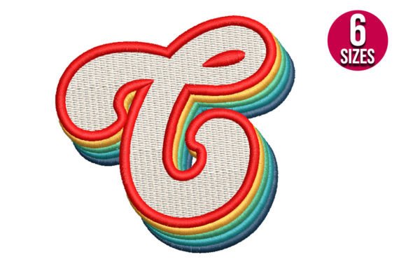 Retro Alphabet Letter C Review for Embroidery Sellers
