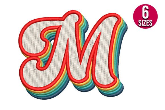 Retro Alphabet Letter M Review