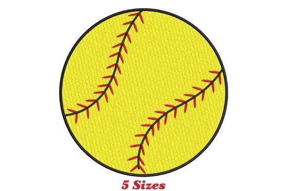 Softball Embroidery Design Review